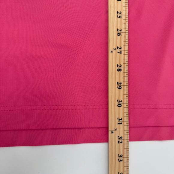 FootJoy Polo Shirt Men XL Pink Athletic Fit Golf Performance Stretch ShortSleeve - Picture 9 of 9